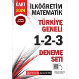Pegem Akademi Yayıncılık 2024 KPSS ÖABT İlköğretim Matematik Tamamı Çözümlü Türkiye Geneli Deneme Seti