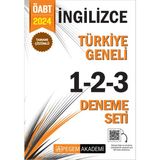 Pegem Akademi Yayıncılık 2024 KPSS ÖABT İngilizce Tamamı Çözümlü Türkiye Geneli 1 – 2 – 3 Deneme Seti