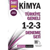 Pegem Akademi Yayıncılık 2024 KPSS ÖABT Kimya Tamamı Çözümlü Türkiye Geneli 1 - 2 - 3 Deneme Seti