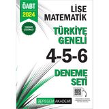 Pegem Akademi Yayıncılık 2024 KPSS ÖABT Lise Matematik Tamamı Çözümlü Türkiye Geneli 4-5-6