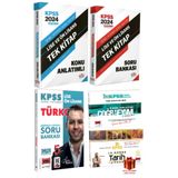 Pegem Akademi Yayıncılık 2024 Pegem Lise Önlisans Konu Anlatım Soru Bankası Türkçe Tarih Coğrafya Hediye