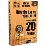 Pegem Akademi Yayıncılık 2025 KPSS Eğitim Bilimleri Öğretim İlke ve Yöntemleri Tamamı Çözü
