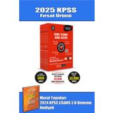 Pegem Akademi Yayıncılık 2025 KPSS Genel Yetenek Genel Kültür Tamamı Çözümlü Soru Bankası Seti - (5 Kitap)