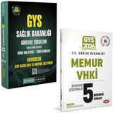 Pegem Akademi Yayıncılık 2026 Data Gys Sağlık Bakanlığı Memur Memurluk Vhki Konu Anlatımlı Soru Bankası ve Deneme Sınavı