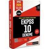 Pegem Akademi Yayıncılık 2026 EKPSS 10 Deneme (Lisans)