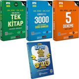 Pegem Akademi Yayıncılık 2026 Gygk Kpss Konu Anlatımlı Tek Kitap-5 Deneme-Ezberbozan 3000 Soru Bankası-Deneme Hediyeli - 2025202600667