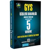 Pegem Akademi Yayıncılık 2026 GYS İçişleri Bakanlığı Görevde Yükselme Sınavlarına Hazırlık 5 Deneme VERİ HAZIRLAMA ve KONTROL