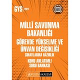 Pegem Akademi Yayıncılık 2026 GYS Milli Savunma Bakanlığı Görevde Yükselme ve Ünvan Değişi