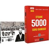 Pegem Akademi Yayıncılık 2026 Kpss Efsane 5000 Tamamı Çözümlü Soru Bankası - 2026 Kpss Haritalarla Tarih Konu Anlatımı