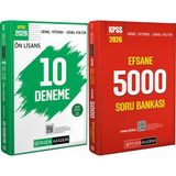 Pegem Akademi Yayıncılık 2026 Kpss Efsane 5000 Tamamı Çözümlü Soru Bankası - 2026 Kpss Ön Lisans Çözümlü 10 Deneme