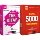 Pegem Akademi Yayıncılık 2026 Kpss Efsane 5000 Tamamı Çözümlü Soru Bankası - 2026 Kpss Ön Lisans Konu Anlatımlı Tek Kitap