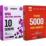 Pegem Akademi Yayıncılık 2026 Kpss Efsane 5000 Tamamı Çözümlü Soru Bankası - 2026 Kpss Ortaöğretim Çözümlü 10 Deneme