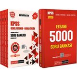 Pegem Akademi Yayıncılık 2026 Kpss Efsane 5000 Tamamı Çözümlü Soru Bankası - 2026 Kpss Ortaöğretim Soru Modüler Set Çözümlü