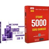 Pegem Akademi Yayıncılık 2026 Kpss Efsane 5000 Tamamı Çözümlü Soru Bankası - 2026 Kpss Türkçe Ders Notları