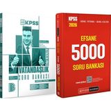 Pegem Akademi Yayıncılık 2026 Kpss Efsane 5000 Tamamı Çözümlü Soru Bankası - 2026 Kpss Vatandaşlık Tamamı Çözümlü Soru Bankası
