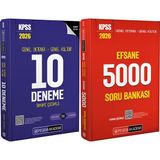 Pegem Akademi Yayıncılık 2026 Kpss Efsane 5000 Tamamı Çözümlü Soru Bankası - Kpss Genel Yetenek Genel Kültür 10 Deneme
