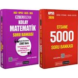 Pegem Akademi Yayıncılık 2026 Kpss Efsane 5000 Tamamı Çözümlü Soru Bankası - Kpss Kolay Matematik Soru Bankası