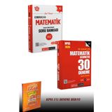 Pegem Akademi Yayıncılık 2026 KPSS Genel Yetenek Genel Kültür Lisans Matematik 30'lu deneme Ezberbozan Matematik soru bankası