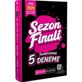 Pegem Akademi Yayıncılık 2026 Kpss Genel Yetenek Genel Kültür Sezon Finali Tamamı Çözümlü