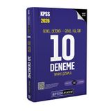 Pegem Akademi Yayıncılık 2026 KPSS Genel Yetenek Genel Kültür Tamamı Çözümlü 10 Deneme