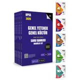 Pegem Akademi Yayıncılık 2026 KPSS Lisans Genel Yetenek Genel Kültür Soru Bankası Seti Pegem Yayınları 5 Branş Deneme