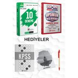 Pegem Akademi Yayıncılık 2026 KPSS ÖNLİSANS 10 LU ÇÖZÜMLÜ DENEME &SAYDAM YAY. 5 Lİ ÇÖZÜMLÜ DENEME VE HEDİYELER