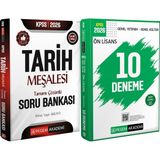 Pegem Akademi Yayıncılık 2026 Kpss Tarih Meşale Si Tamamı Çözümlü Soru Bankası - 2026 Kpss Ön Lisans Çözümlü 10 Deneme