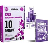 Pegem Akademi Yayıncılık 2026 Kpss Türkçe Soru ve Deneme Seti - 2026 Kpss Ortaöğretim 10 Deneme