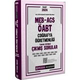 Pegem Akademi Yayıncılık 2026 Meb Ags Öabt Coğrafya Öğretmenliği Tamamı Çözümlü Çıkmış Sor