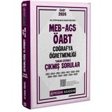 Pegem Akademi Yayıncılık 2026 MEB AGS ÖABT Coğrafya Öğretmenliği Tamamı Çözümlü Çıkmış Sorular