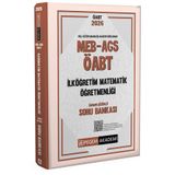 Pegem Akademi Yayıncılık 2026 MEB AGS ÖABT İlköğretim Matematik Öğretmenliği Tamamı Çözümlü Soru Bankası