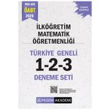 Pegem Akademi Yayıncılık 2026 MEB AGS ÖABT İlköğretim Matematik Öğretmenliği Tamamı Çözümlü Türkiye Geneli 1-2-3 (3'lü Deneme