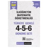 Pegem Akademi Yayıncılık 2026 MEB AGS ÖABT İlköğretim Matematik Öğretmenliği Tamamı Çözümlü Türkiye Geneli 4-5-6 (3'lü Deneme