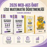 Pegem Akademi Yayıncılık 2026 Meb Ags Öabt Lise Matematik Öğretmenliği Çözümlü Türkiye Geneli 6 Deneme-Çıkmış Sorular
