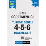 Pegem Akademi Yayıncılık 2026 Meb Ags Öabt Sınıf Öğretmenliği Tamamı Çözümlü Türkiye Geneli 4-5-6 (3'lü Deneme Seti)