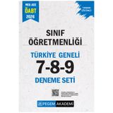 Pegem Akademi Yayıncılık 2026 MEB AGS ÖABT Sınıf Öğretmenliği Tamamı Çözümlü Türkiye Geneli 7-8-9 (3'lü Deneme Seti)