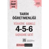 Pegem Akademi Yayıncılık 2026 Meb Ags Öabt Tarih Öğretmenliği Tamamı Çözümlü Türkiye Genel