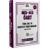 Pegem Akademi Yayıncılık 2026 MEB AGS ÖABT Türk Dili ve Edebiyatı Öğretmenliği Konu Anlatımlı