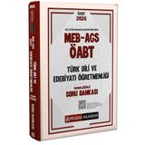Pegem Akademi Yayıncılık 2026 MEB AGS ÖABT Türk Dili ve Edebiyatı Öğretmenliği Tamamı Çözümlü Soru Bankası
