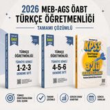 Pegem Akademi Yayıncılık 2026 Meb Ags Öabt Türkçe Öğretmenliği Tamamı Çözümlü Türkiye Geneli 1-2-3-4-5-6 Deneme Seti