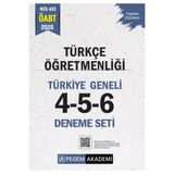 Pegem Akademi Yayıncılık 2026 MEB AGS ÖABT Türkçe Öğretmenliği Tamamı Çözümlü Türkiye Geneli 4-5-6 (3'lü Deneme Seti)