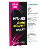 Pegem Akademi Yayıncılık 2026 Meb Ags Türkiye Coğrafyası Yaprak Test