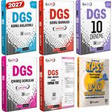 Pegem Akademi Yayıncılık 2027 Dgs Konu Anlatımı-Çözümlü Soru Bankası-Çek Kopart Yaprak Test-Çözümlü Çıkmış Sorular-10 Deneme
