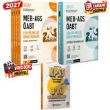 Pegem Akademi Yayıncılık 2027 Meb Ags Öabt Fen Bilimleri Öğretmenliği Video Ders Hediyeli Konu Anlatımlı 4 Kitap-Soru Bankası