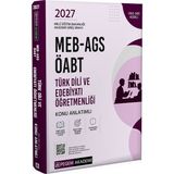 Pegem Akademi Yayıncılık 2027 Meb Ags Öabt Türk Dili ve Edebiyatı Öğretmenliği Konu Anlatı