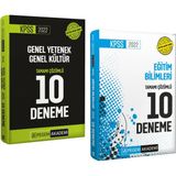 Pegem Akademi Yayıncılık Genel Yetenek Genel Kültür 10 Deneme ve Eğitim Bilimleri 10 Deneme Seti