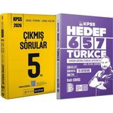 Pegem Akademi Yayıncılık Hedef 657 Türkçe 18 Deneme - 2026 Kpss Çıkmış Sorular 5 Yıl
