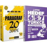Pegem Akademi Yayıncılık Hedef 657 Türkçe 18 Deneme - 2026 Kpss Ezberbozan Paragraf 20 Deneme