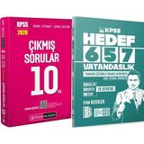 Pegem Akademi Yayıncılık Hedef 657 Vatandaşlık 18 Deneme - 2026 Kpss Çıkmış Sorular 10 Yıl