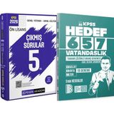 Pegem Akademi Yayıncılık Hedef 657 Vatandaşlık 18 Deneme - 2026 Kpss Ön Lisans Çıkmış Sorular 5 Yıl